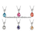 Newest Design Red Gemstone Necklace Pendant Jewelry Wholesale Price Factory Directlry 13030256